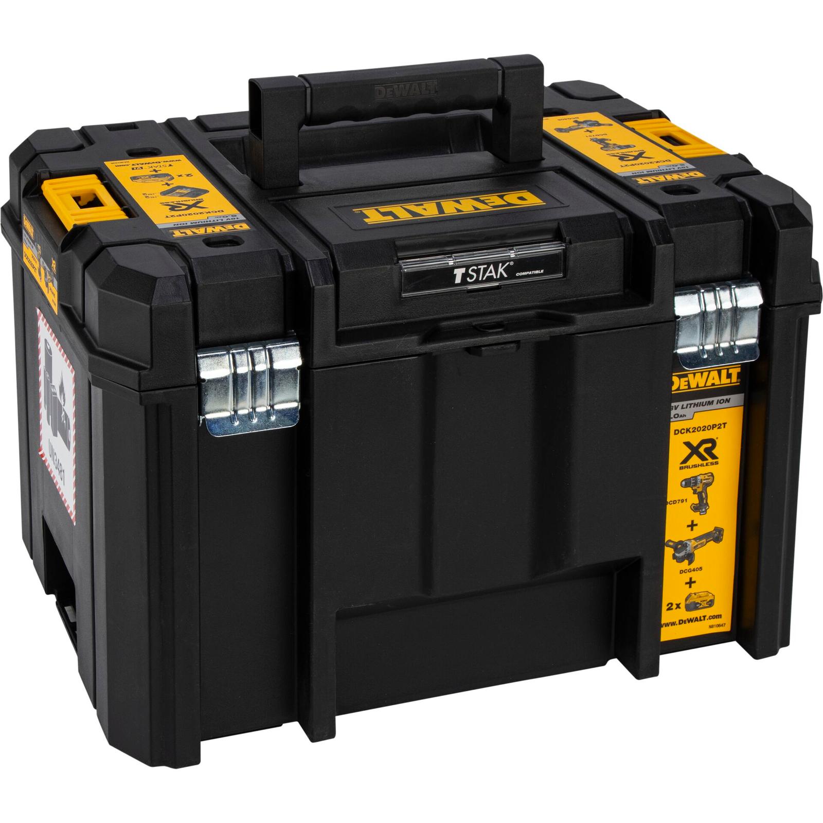 DeWalt DCK2020P2T-QW Akku-Werkzeugset Schrauber - Bild 11 von 13