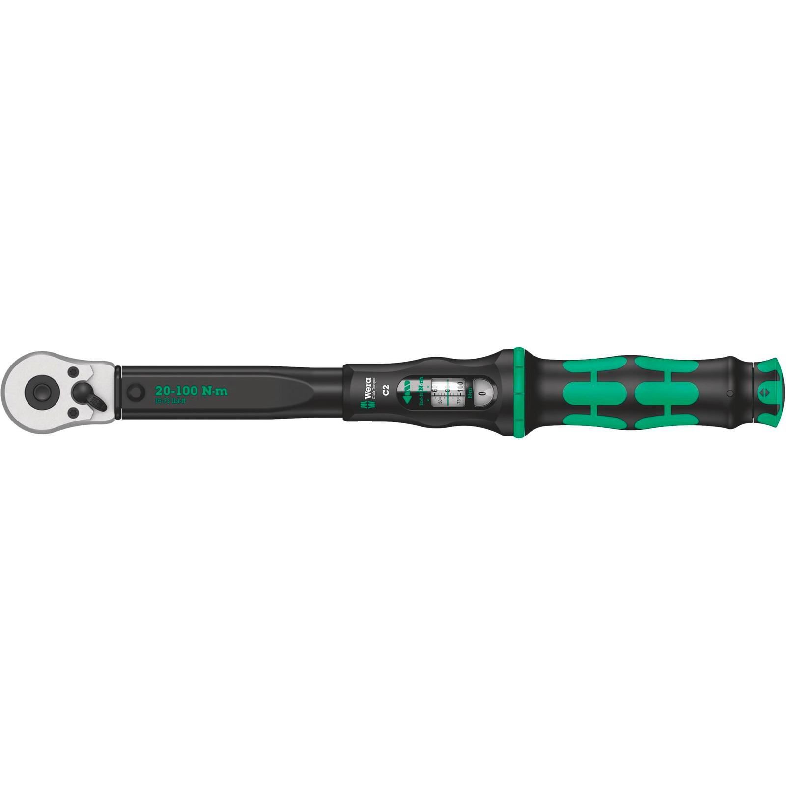 Wera Click-Максимальный крутящий момент C2 20 - 100 Нм