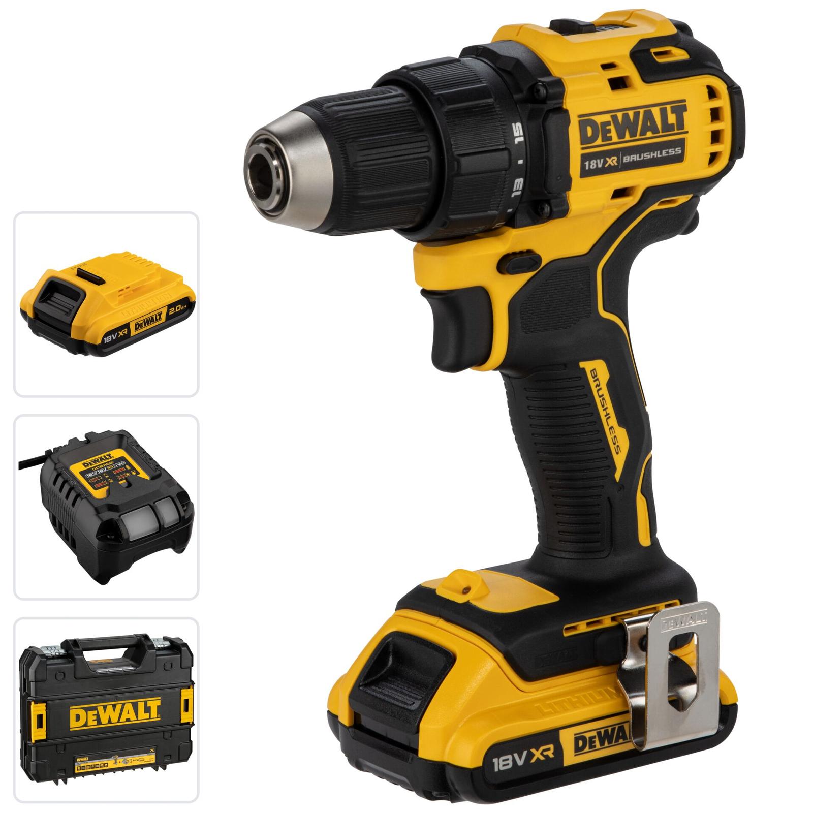 DeWalt DCD708D2T-QW Акку-Бошраубер 18 В, 2 Ач Schrauber