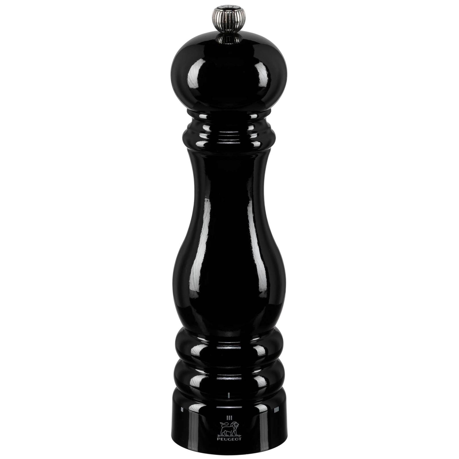 Peugeot PARIS Pfeffermühle Buchenholz schw lackiert 22 см