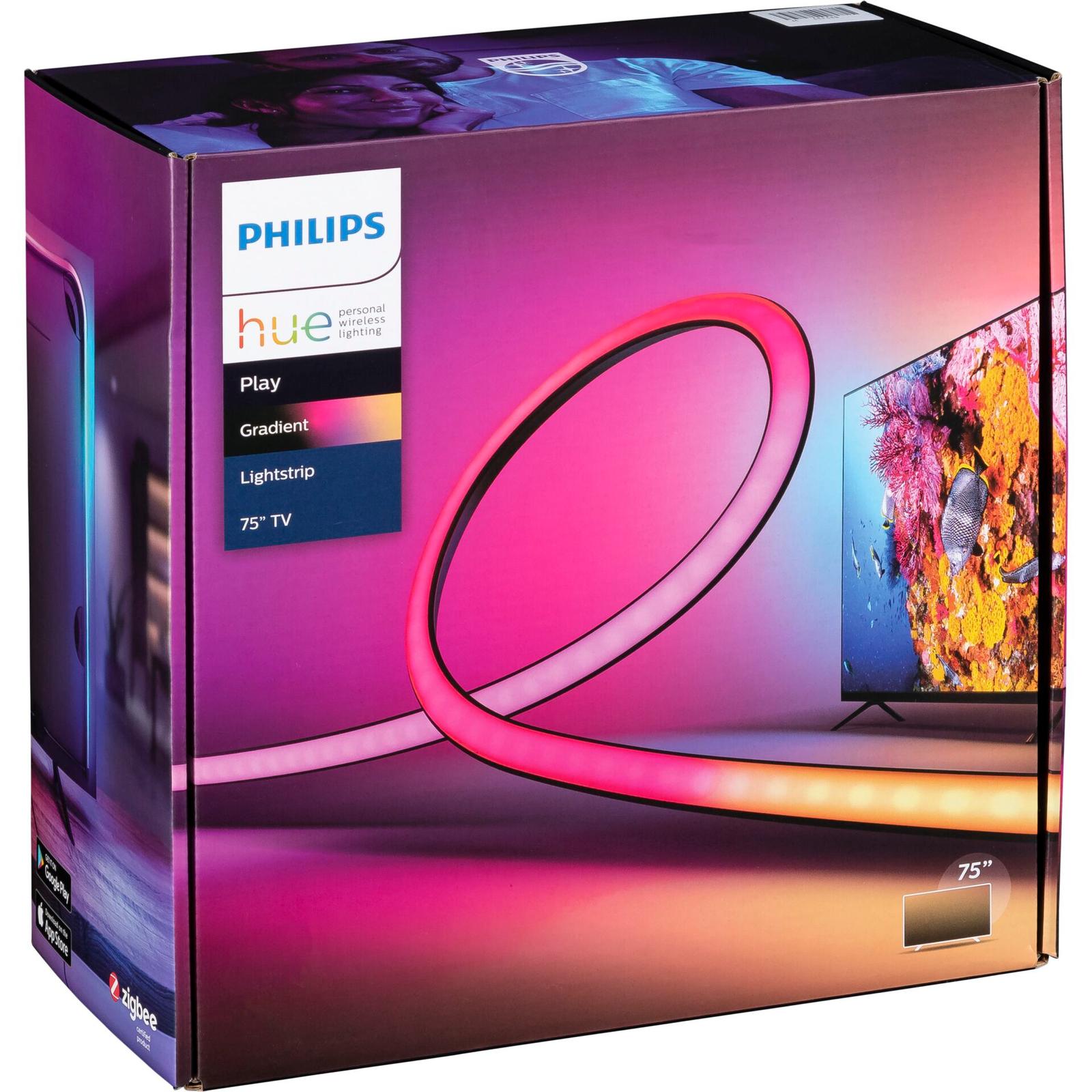 Телевизор Philips Hue Play Gradient LED Lightstrip TV 75 Zoll