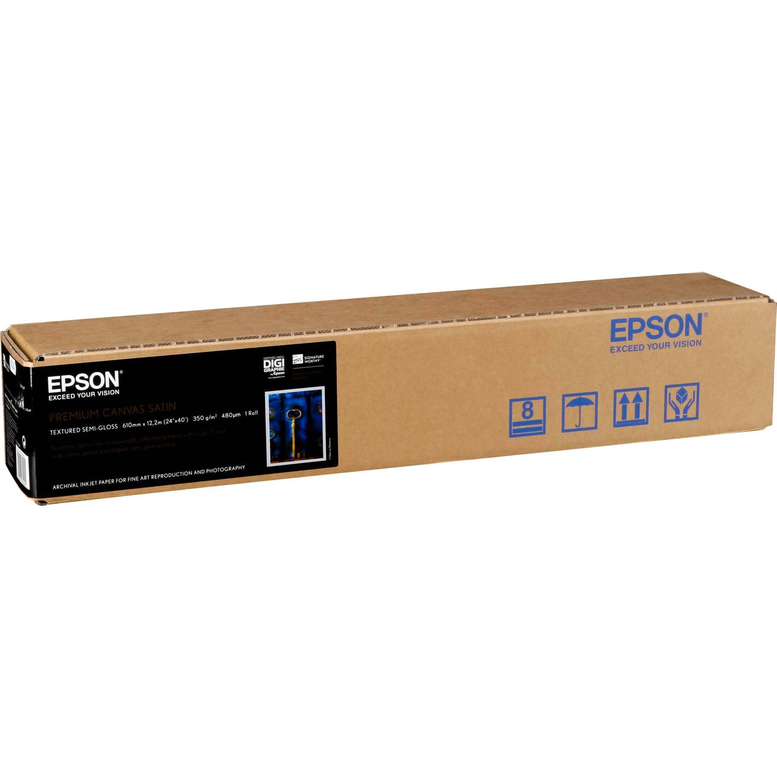 Epson Premium Canvas сатиновый, 350 г, 61 см x 12,2 м, S 041847