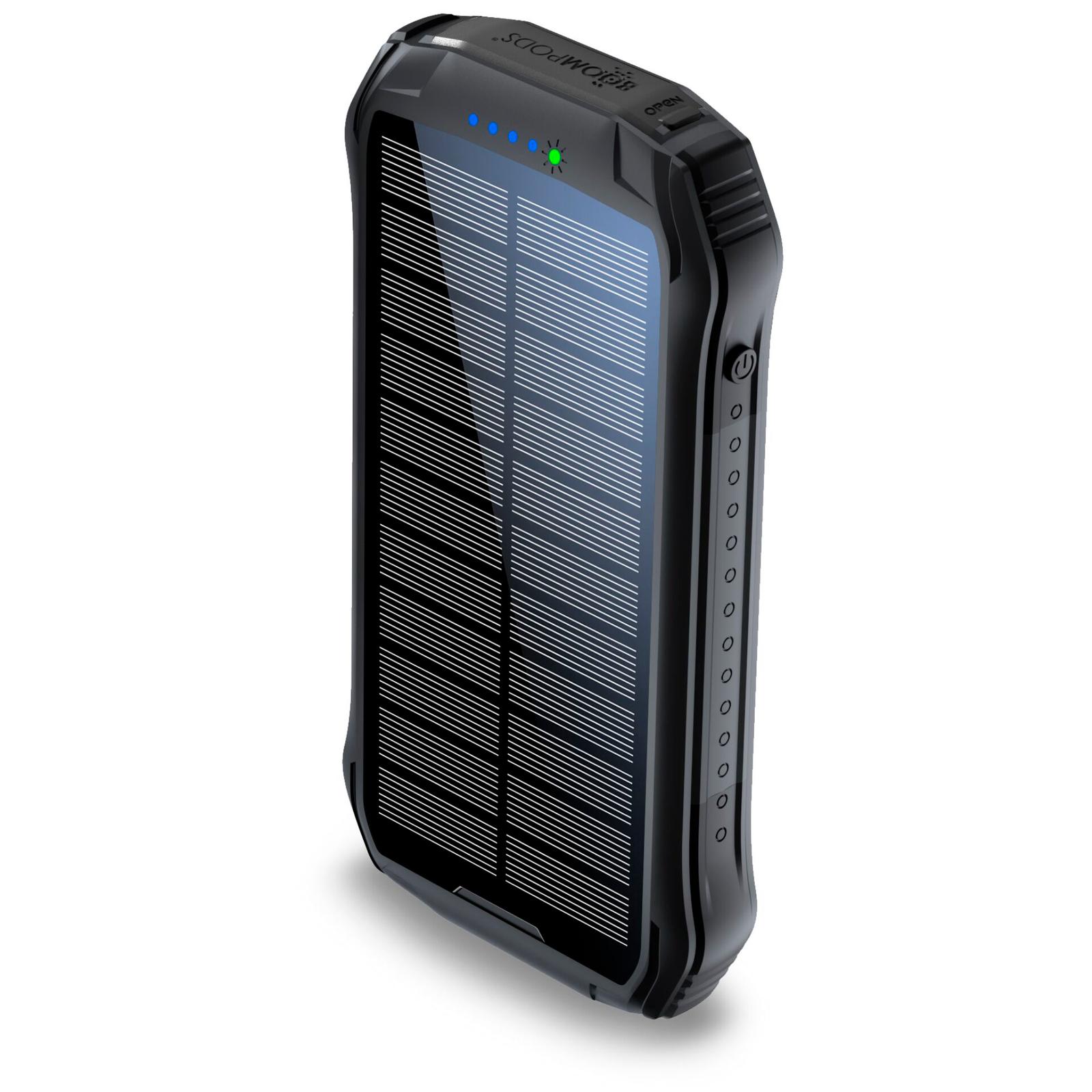 Boompods Neutron Solar Powerbank 10.000мАч schwarz